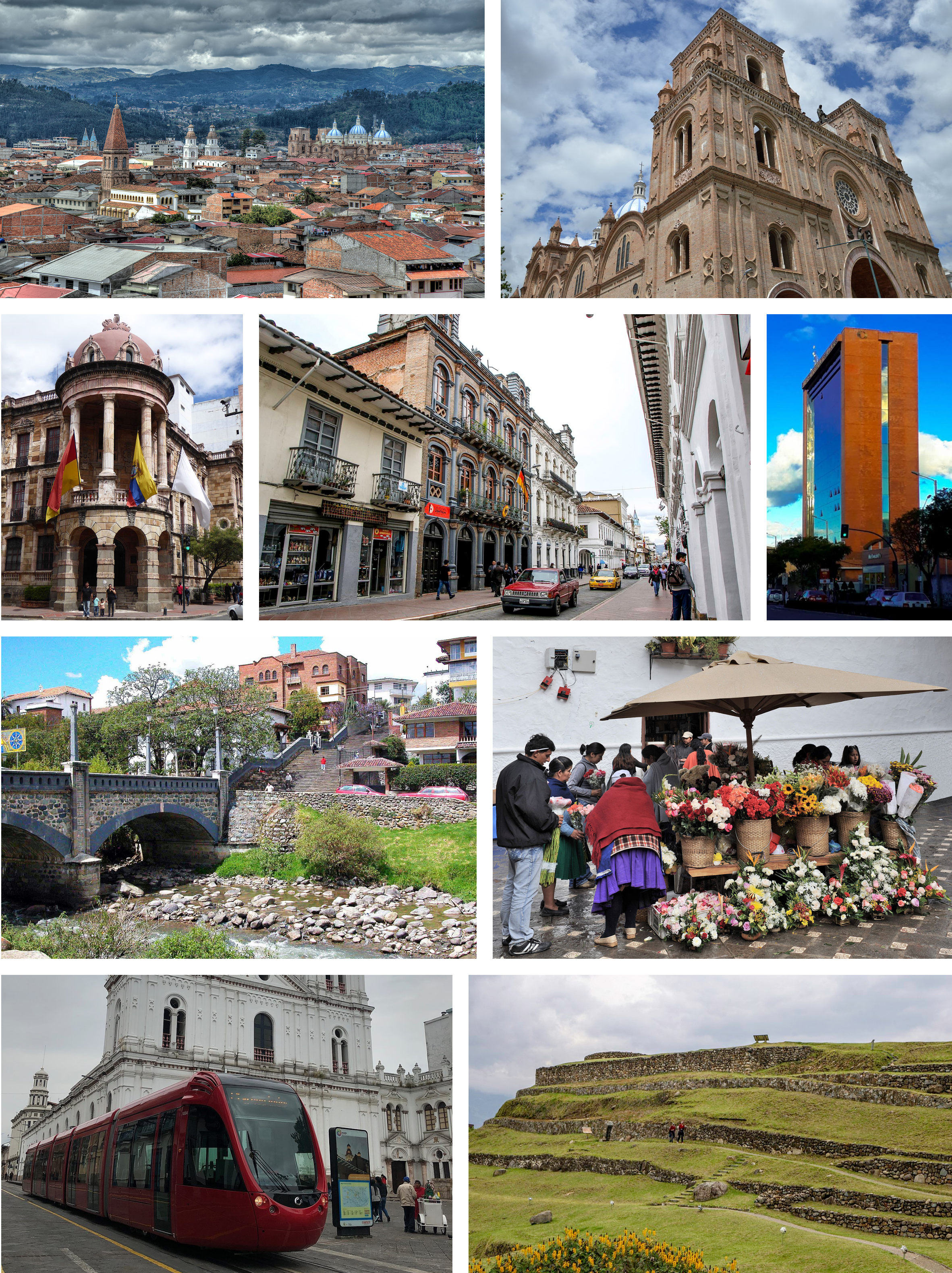 The Andean colonial city of Cuenca, Ecuador — UNESCO World Heritage site since 1999 and host of the Bienal de Cuenca since 1987.