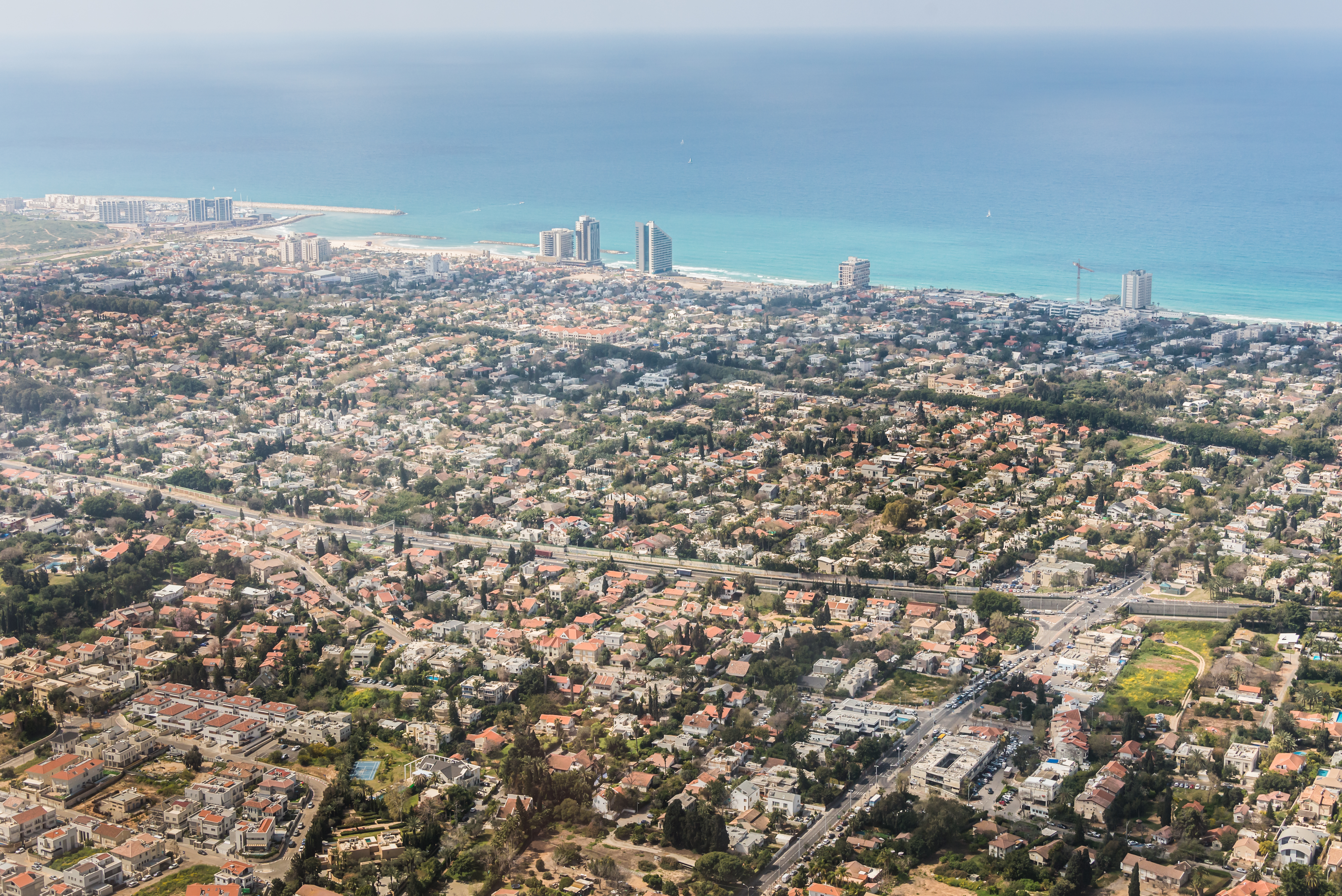 The Herzliya Museum of Contemporary Art — designed by Yaakov Rechter, 4 Ha'banim Street, Herzliya, Israel — the institutional anchor of the three Herzliya Biennials of Contemporary Art across 2007, 2009 and 2011.