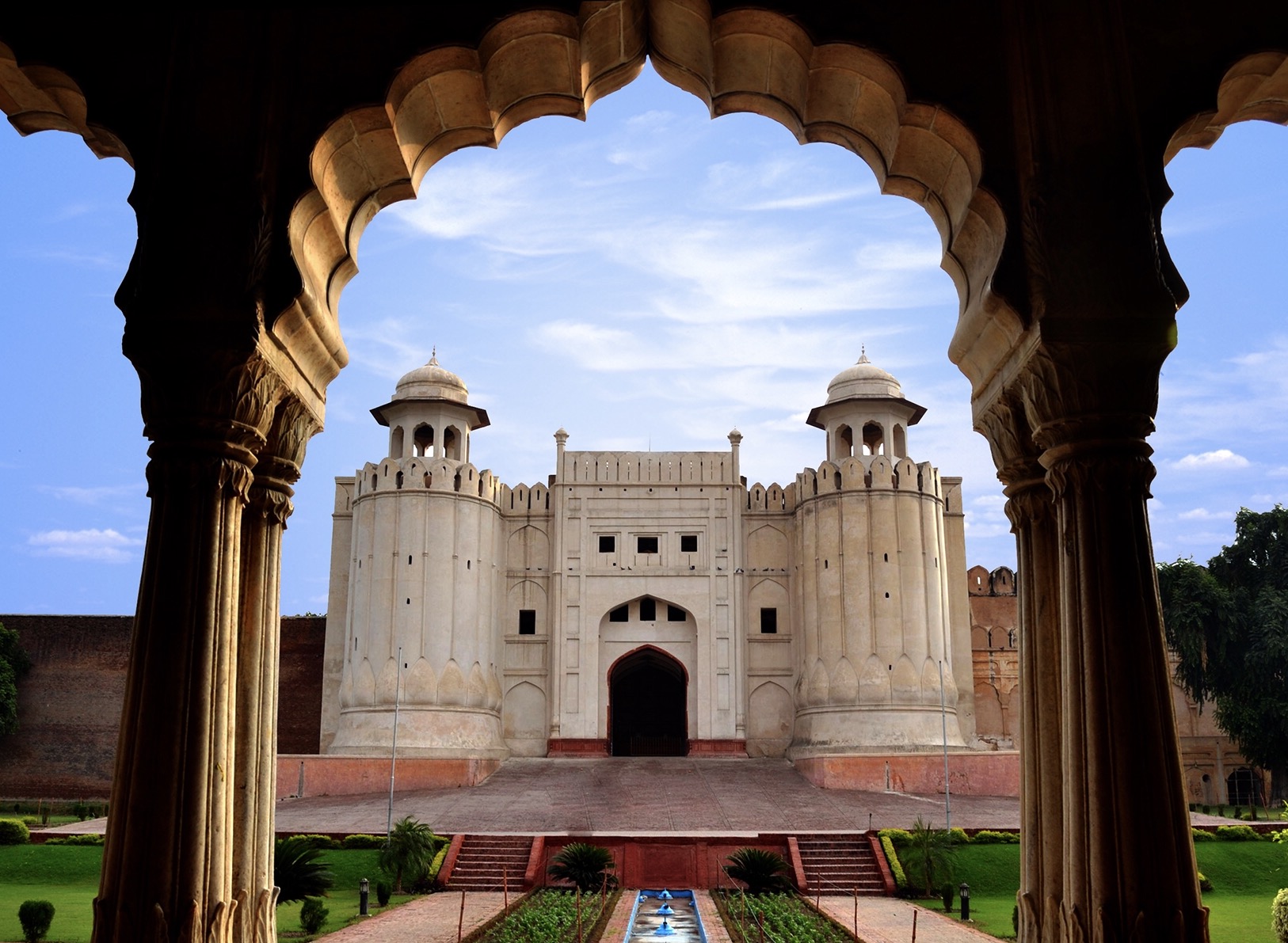 The Lahore Fort and Shalimar Gardens — principal historic venues of the Lahore Biennale since 2018.