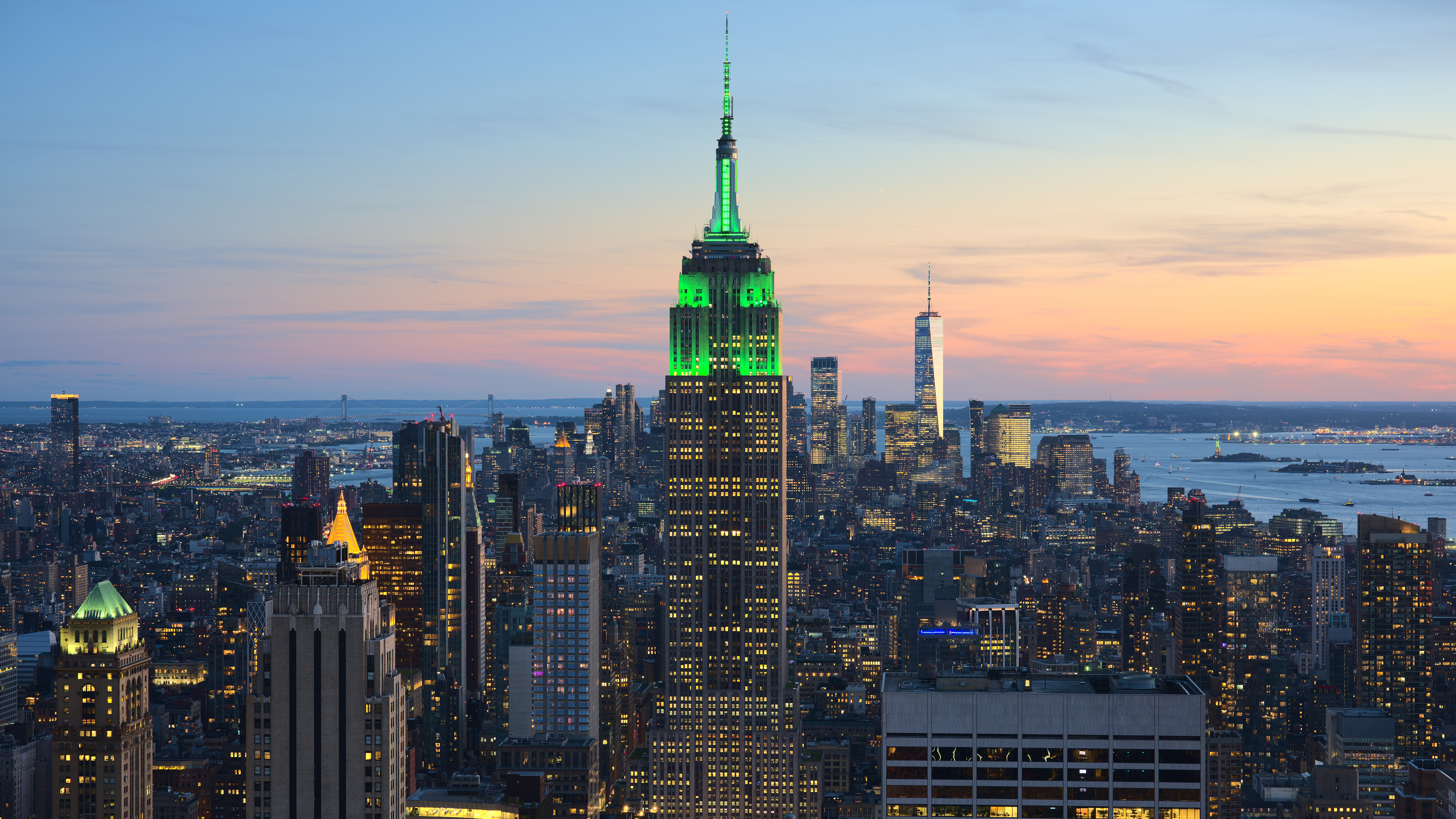 Manhattan skyline — the home of Performa since 2005.