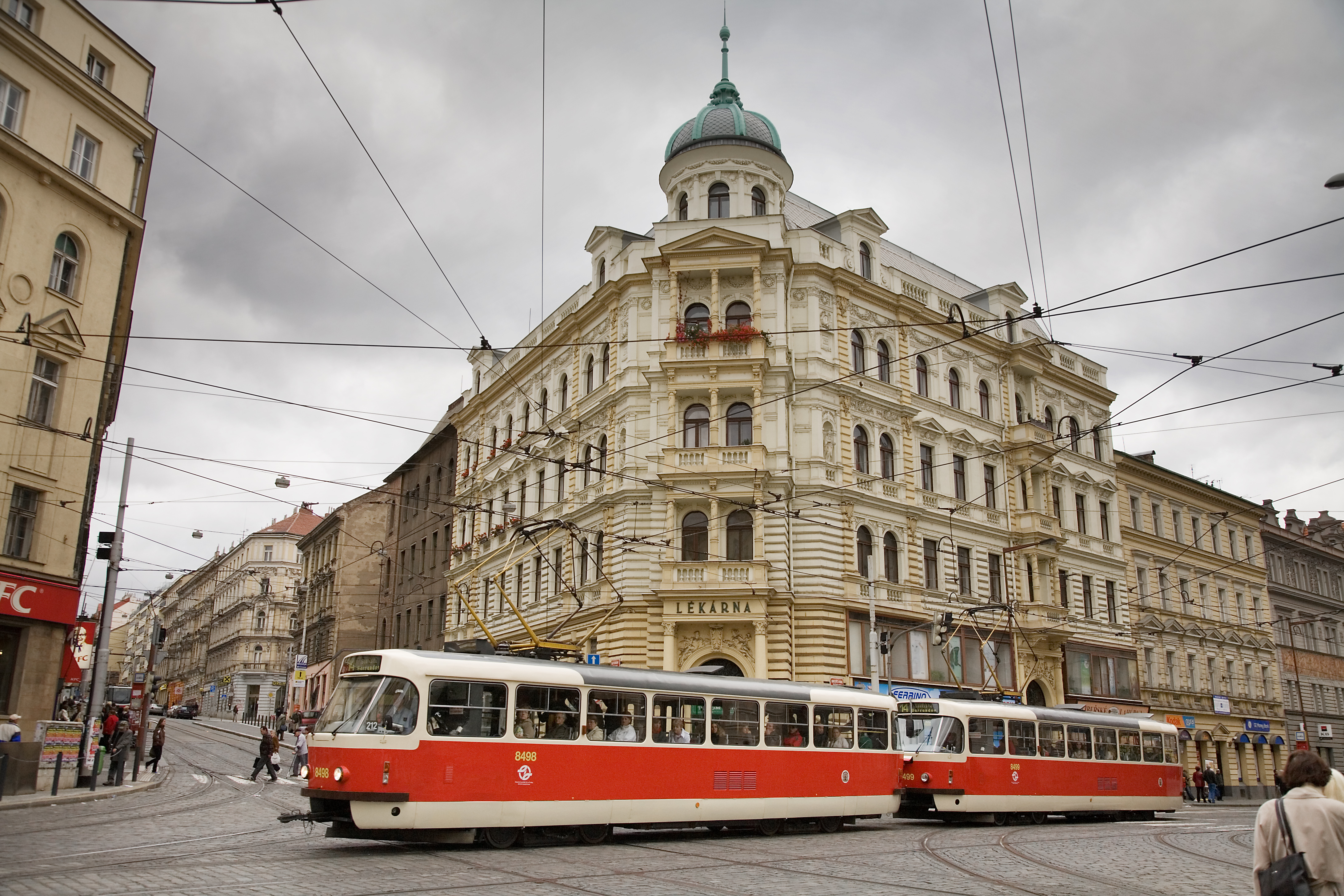 The Industrial Palace at Výstaviště Praha (Prague Exhibition Grounds, Holešovice) — historic venue of the Prague Quadrennial across multiple recent editions.