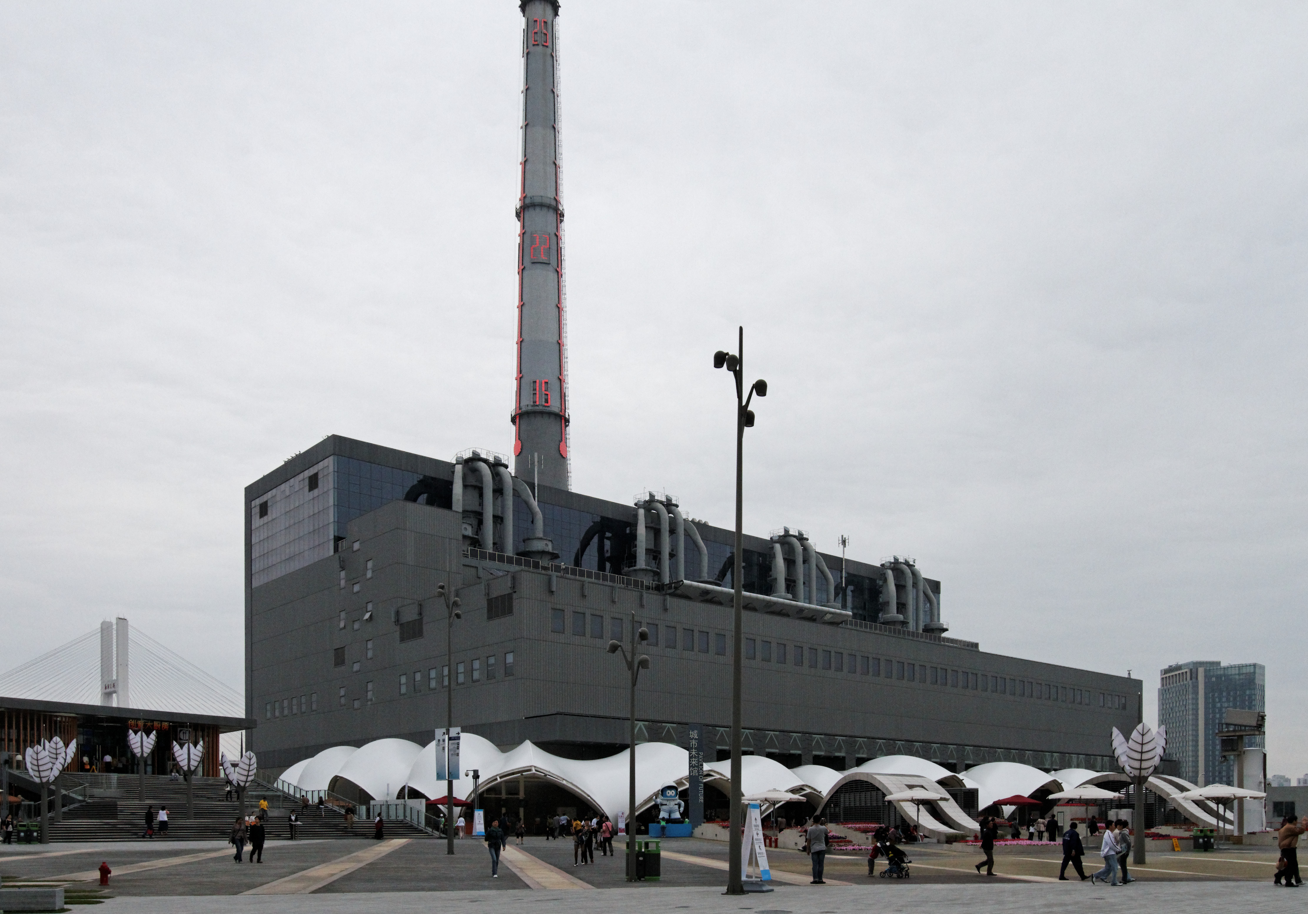 The Power Station of Art on the Huangpu River in Shanghai — host institution of the Shanghai Biennale since 2012.