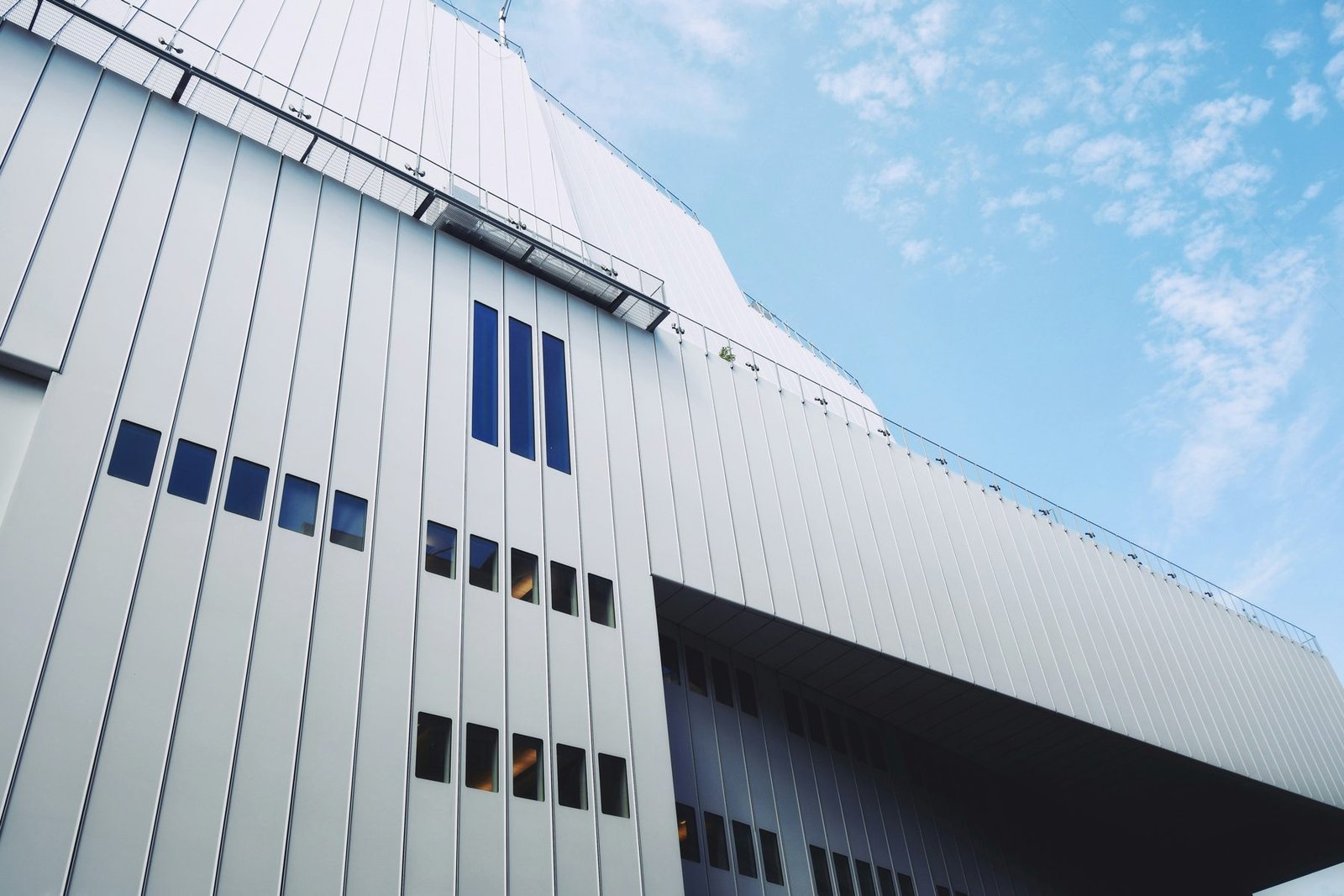 The Whitney Museum of American Art seen from the street